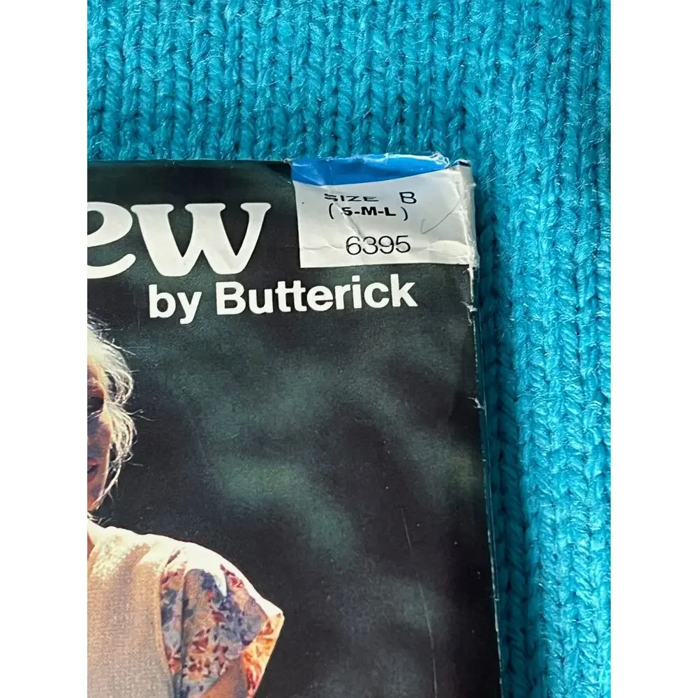 Butterick 6395 pattern dress fit and flare V neck vest size S M L